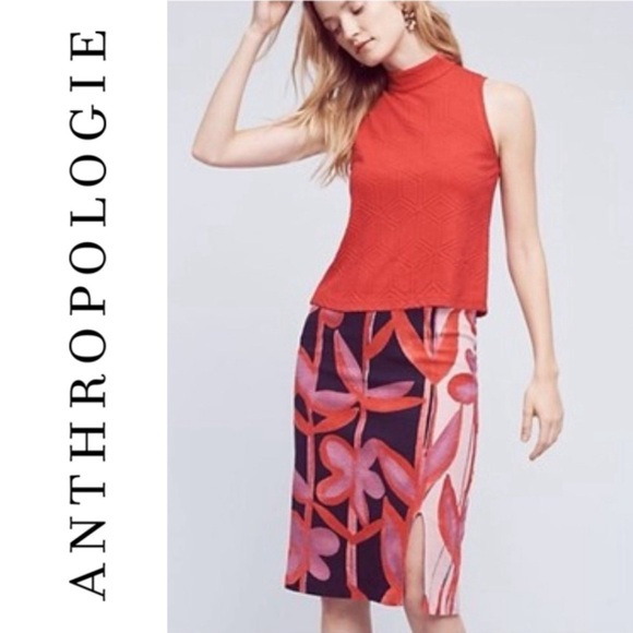 Anthropologie Dresses & Skirts - {Anthropologie | Maeve} NWT "Cordyline" Floral Pencil Skirt